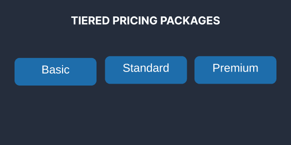 Tiered Pricing Packages